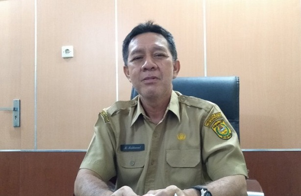 Plt Kepala Dinas Ketahanan Pangan, Pertanian dan Perikanan Kota Banjarmasin M Makhmud.